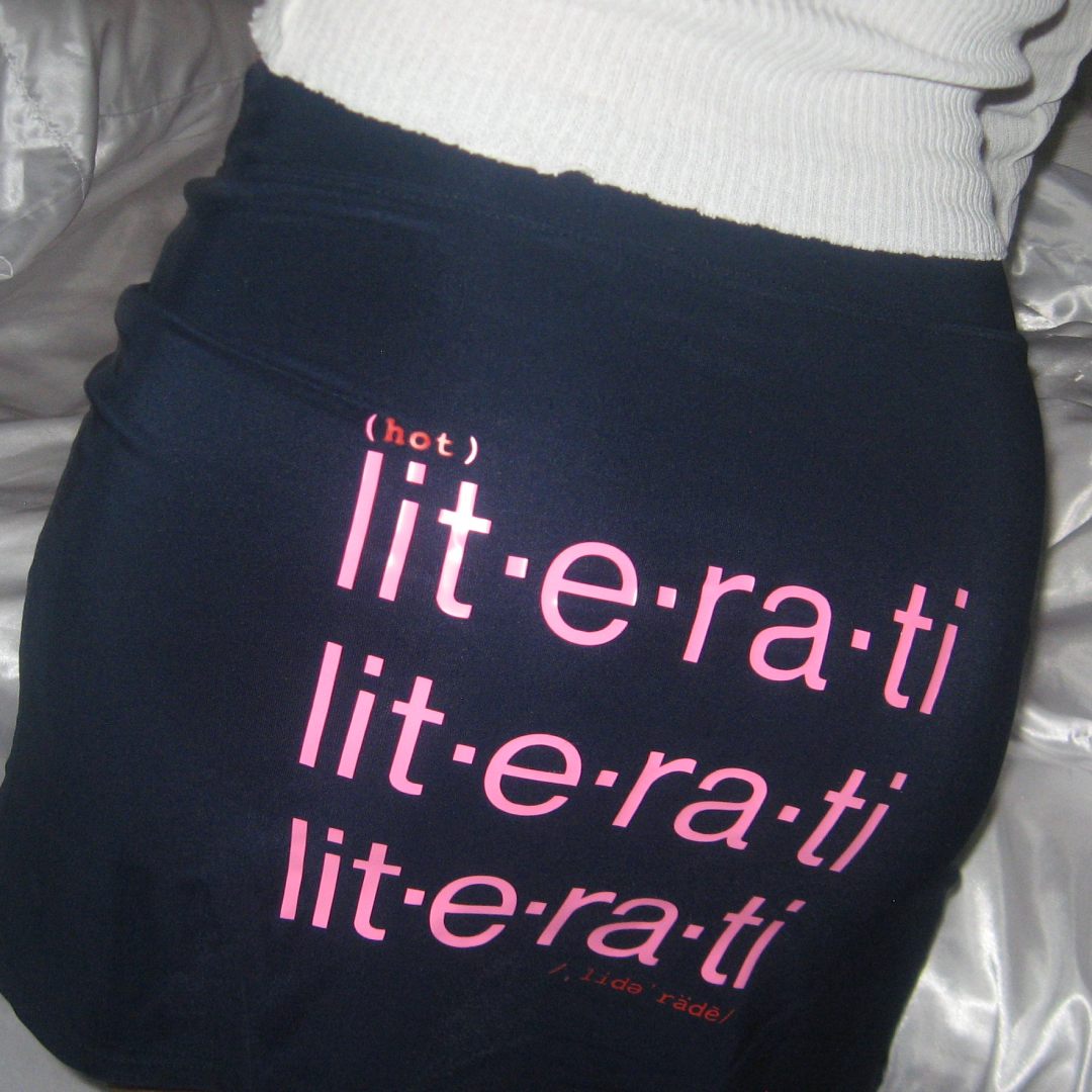Hot Literati Navy Skirt